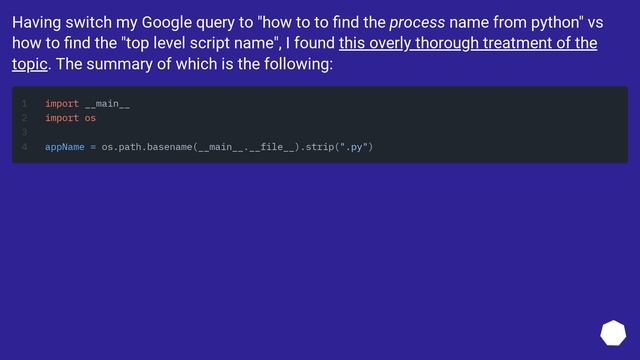 How to get the name of the top most (entry) script in python? смотреть онлайн