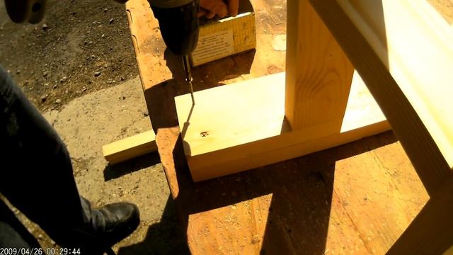 Деревянная детская скамейка,Wooden children's bench смотреть онлайн