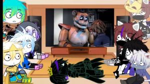 Sans Au(oc) React To Memes Part 14 ||  Security breach || Undertale Au || || Gacha club ||