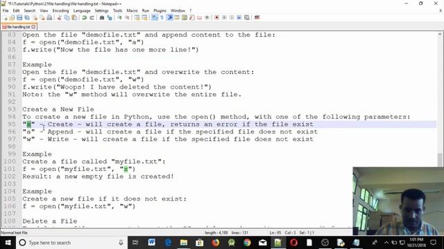 Lecture 43: Python File Handling write and delete Programming Tutorial in Amharic | በአማርኛ смотреть онлайн