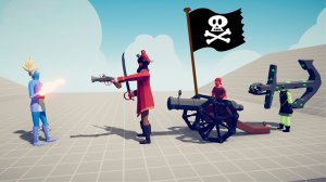 SUPER BOXER vs PIRATE TEAM | TABS - Totally Accurate Battle Simulator