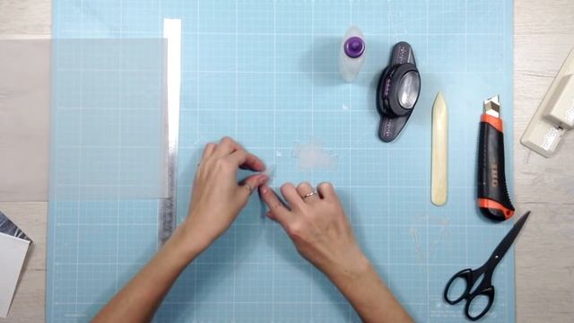 МК. Уголки для фото из кальки. Наталья Yenn.