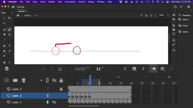How To Animate Frame By Frame - Accelerating and Decelerating Motion смотреть онлайн