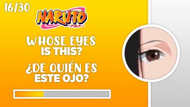CAN YOU GUESS THE EYES? NARUTO EYE QUIZ ? Naruto/Naruto Shippuden CHALLENGE-Naruto QUIZ - Otaku tes смотреть онлайн
