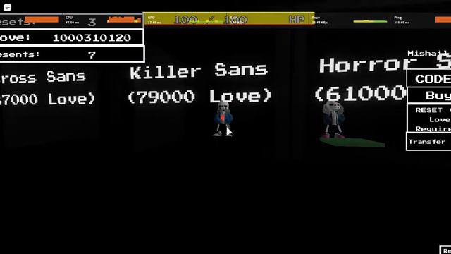 Starter Characters Showcase [Undertale Multiverse Battles showcase] смотреть онлайн