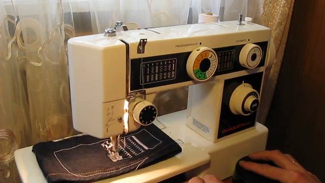 Sewing machine Швейная машина QUASATRON test смотреть онлайн