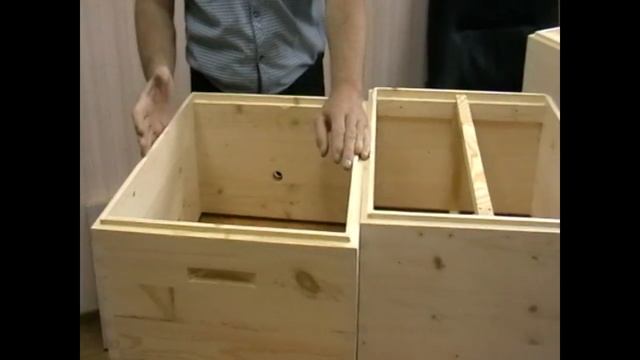 Облегченные корпус и магазин деревянного улья смотреть онлайн