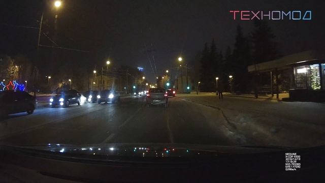 Гибрид Neoline X-COP 9200. Пример ночной съемки смотреть онлайн