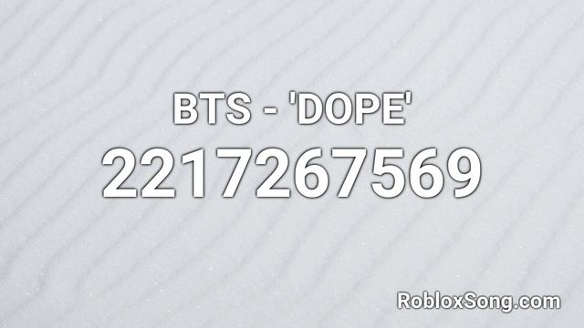 ?BTS? - 'DOPE' Roblox ID - Roblox Music Code смотреть онлайн