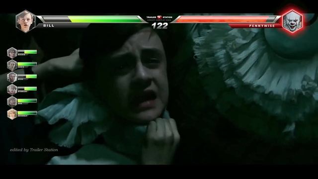 Pennywise vs The Losers Club (Child) Final Battle with Healthbars смотреть онлайн