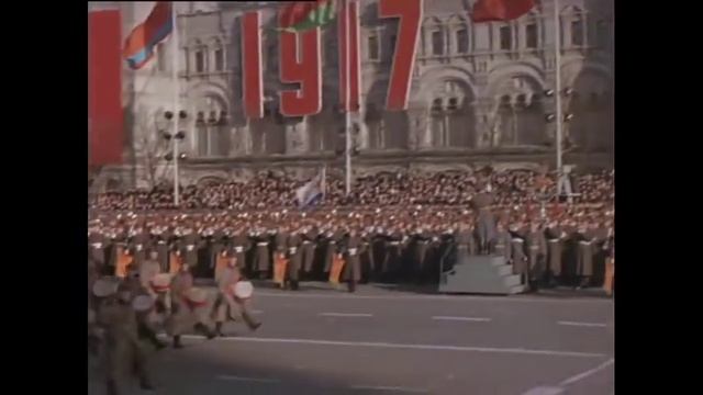 Soviet October Revolution Parade, 1967 Color Highlights смотреть онлайн