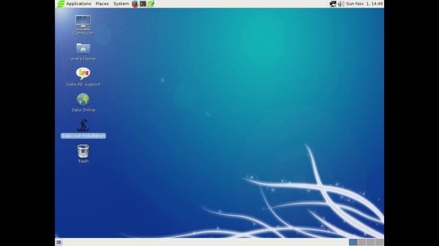 Salix Live Mate 14.1 64 bit - UEFI/EFI смотреть онлайн