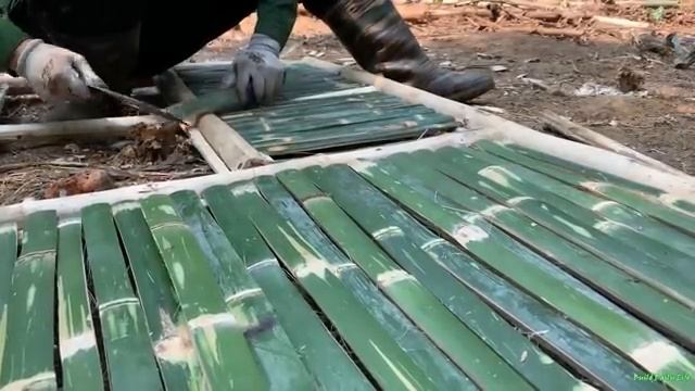 Full video 35 days,build process, wooden frame house, bamboo wall,plant fruit trees new farm place смотреть онлайн