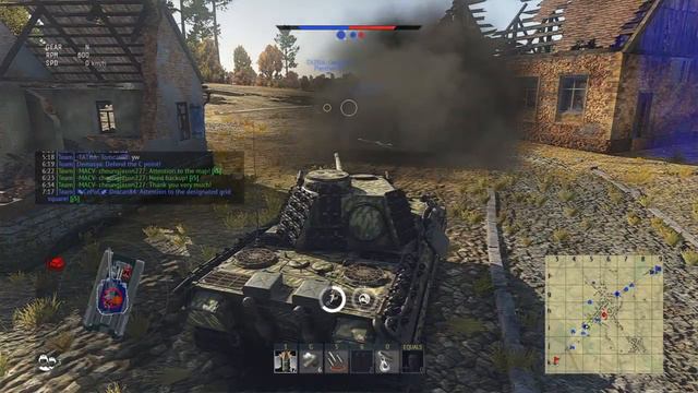 War Thunder Panther D & Fw-190A-5 смотреть онлайн