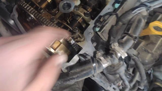 Замена прокладки крышки клапанов Солярис