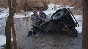OFF ROAD: СЛАБОНЕРВНЫМ не СМОТРЕТЬ! УАЗ психанул, JEEP едет