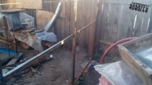 Как сварить ворота из профтрубы, Ворота Калитка как собрать каркас из профтрубы 40 на 25 часть 1