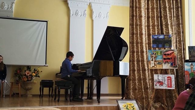Етюд фортепіано. 5 клас. Danila music смотреть онлайн