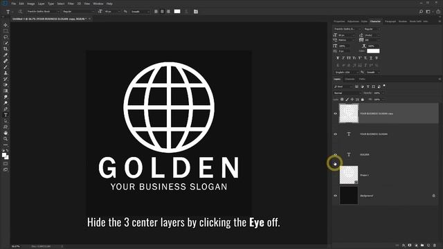 Photoshop Gold Text Effect & Logo Design Tutorial смотреть онлайн