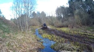 CFMoto 500 2A  против грязи или как посадить квадроцикл