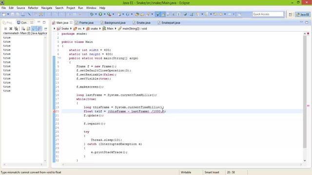 Let's Program in Java : Snake (50 Abo Special) смотреть онлайн