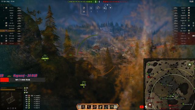 Фарм серебра Общение с подписчиками #ночнойстрим world of tanks (WOT) смотреть онлайн