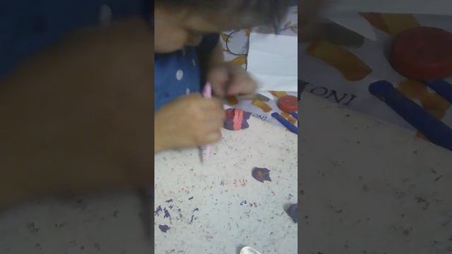 Как слепить из пластилина бравл старс сэнди смотреть онлайн
