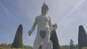 Замок Драммонд и его сады. Версальские сады в Шотландии, райский уголок с павлинами весной