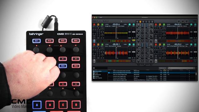 BEHRINGER VIDEO MANUAL: CMD DV-1 Fx Section смотреть онлайн