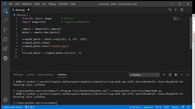 Images with Python 2: Crop, Resize, Rotate, Paste смотреть онлайн