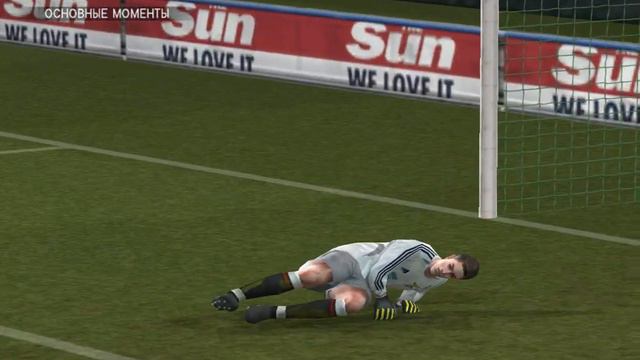 PES 5. Benfica - Sparta Rotterdam. Голы и опасные моменты. смотреть онлайн