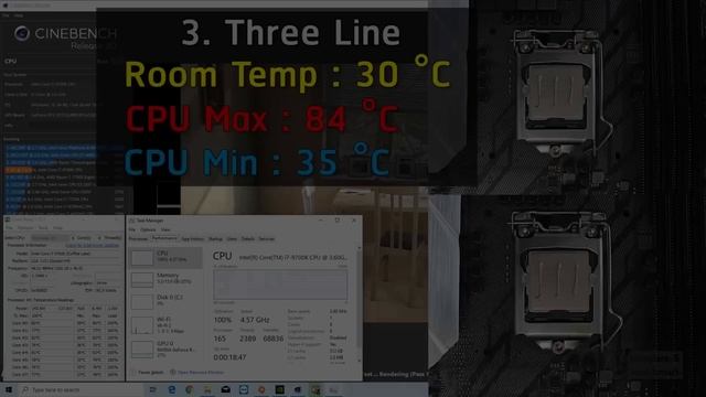 How To Apply CPU Thermal Paste Methods - Compare and Benchmark смотреть онлайн