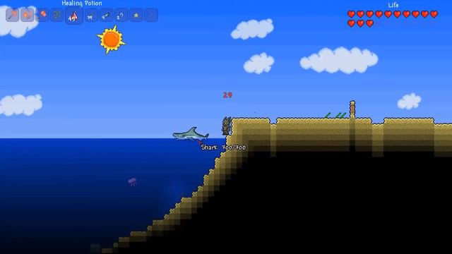 Terraria - Shark смотреть онлайн