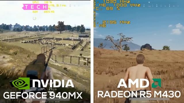 NVIDIA Geforce 940MX VS AMD Radeon R5 M430 2018! - Gaming Performance!