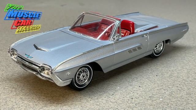 AMT 1963 Ford Thunderbird Sports Roadster Build смотреть онлайн