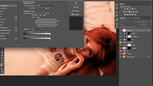 Speed Tratamento profissional - Photoshop смотреть онлайн