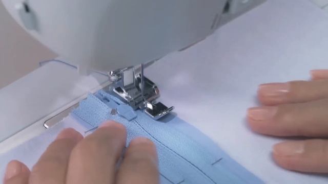 Лапка для вшивания молнии на швейной машине NECCHI смотреть онлайн