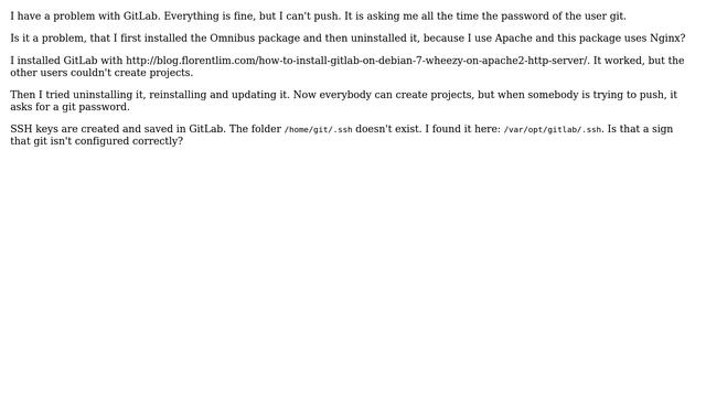 DevOps & SysAdmins: GitLab push not possible and always results in asking for git-user password смотреть онлайн