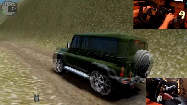 [ City Car Driving ] - обзор внедорожников ВАЗ 2121 Нива, УАЗ Hunter, Toyota Land Cruiser Prado 150 смотреть онлайн