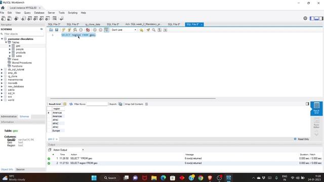 SQL SELECT & FROM CLAUSES смотреть онлайн