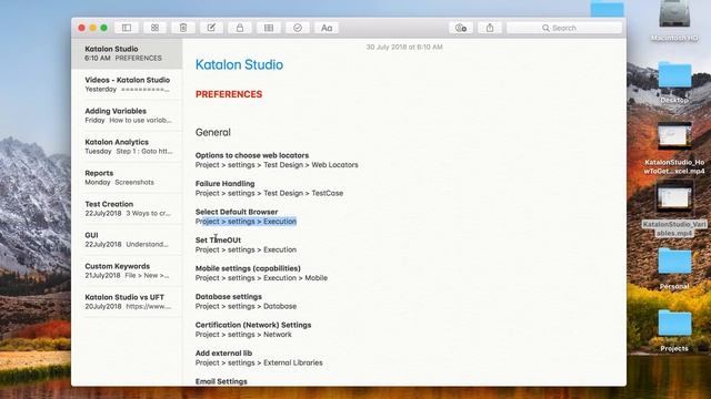 Katalon Studio | Some Important Settings | Preferences смотреть онлайн