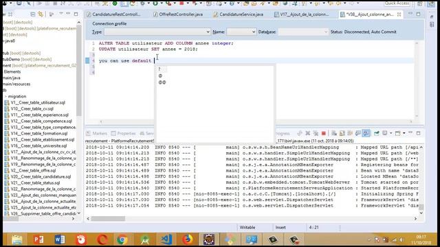 Add a column with a default value to an existing table in SQL смотреть онлайн