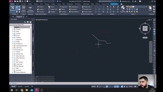 Exportar KML do AutoCAD Civil 3D 2023 para o Google Earth смотреть онлайн