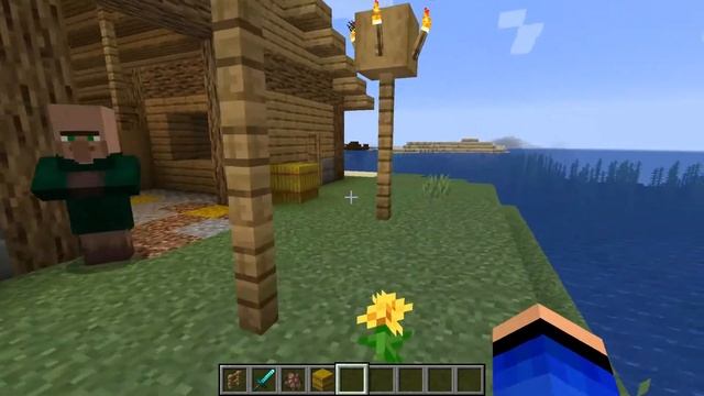 Покупаем шмот для лошади в Майнкрафт | Обзор мода Minecraft [1.16.4] Stables | Покупаем седло смотреть онлайн