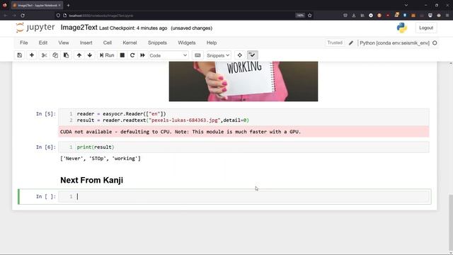 Python Programing - Image to Text with EasyOCR смотреть онлайн