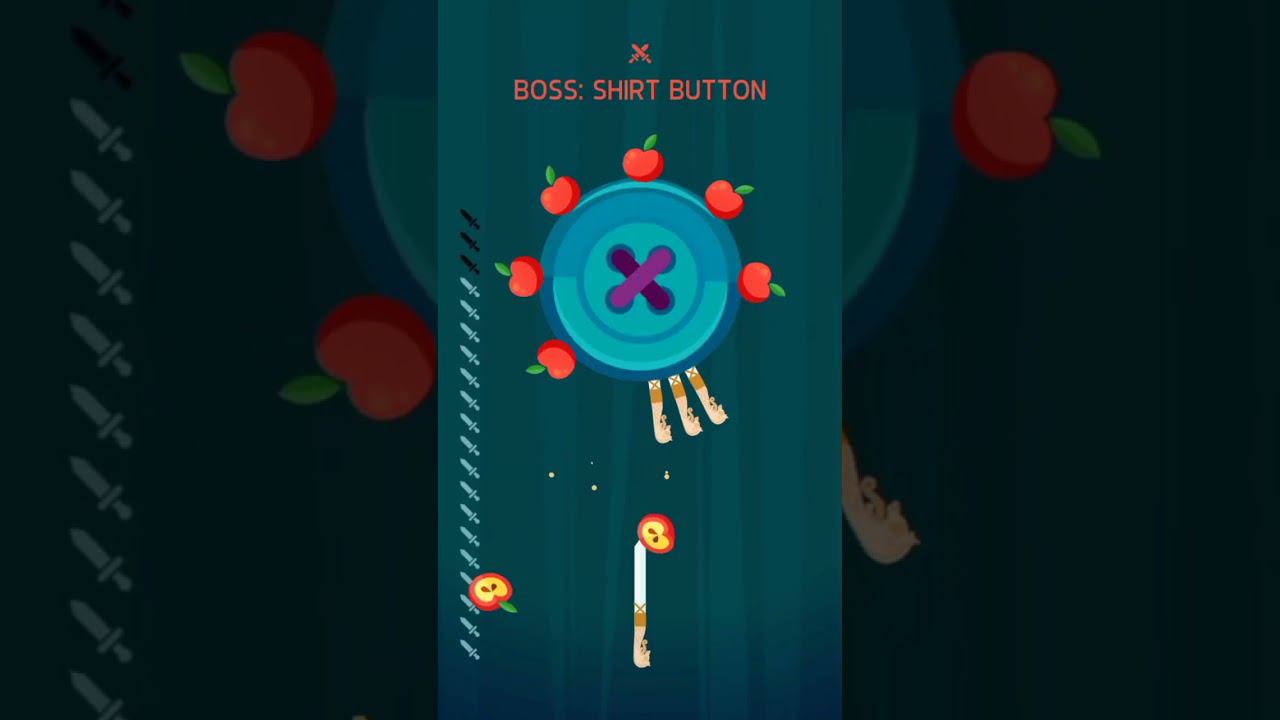 Knife Hit: BOSS SHIRT BUTTON смотреть онлайн