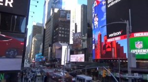Тайм сквер Прогулка  по Manhattan New York City Time square new york city times Square  video views