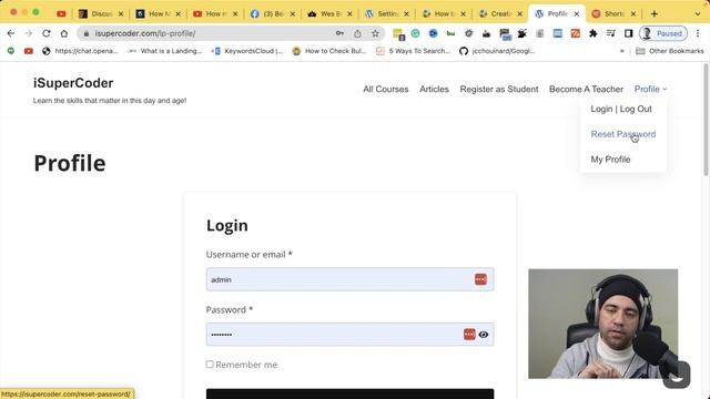 Fixed the bugs and User Experience issues on WordPress Website - LearnPress Login and registration смотреть онлайн