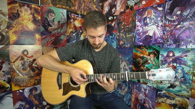 Weathering With You - Grand Escape (Fingerstyle Guitar Cover) [TABS] смотреть онлайн