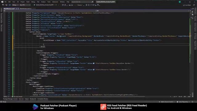 Customizing WPF TextBox for placeholder text | .NET 6.0 and XAML смотреть онлайн